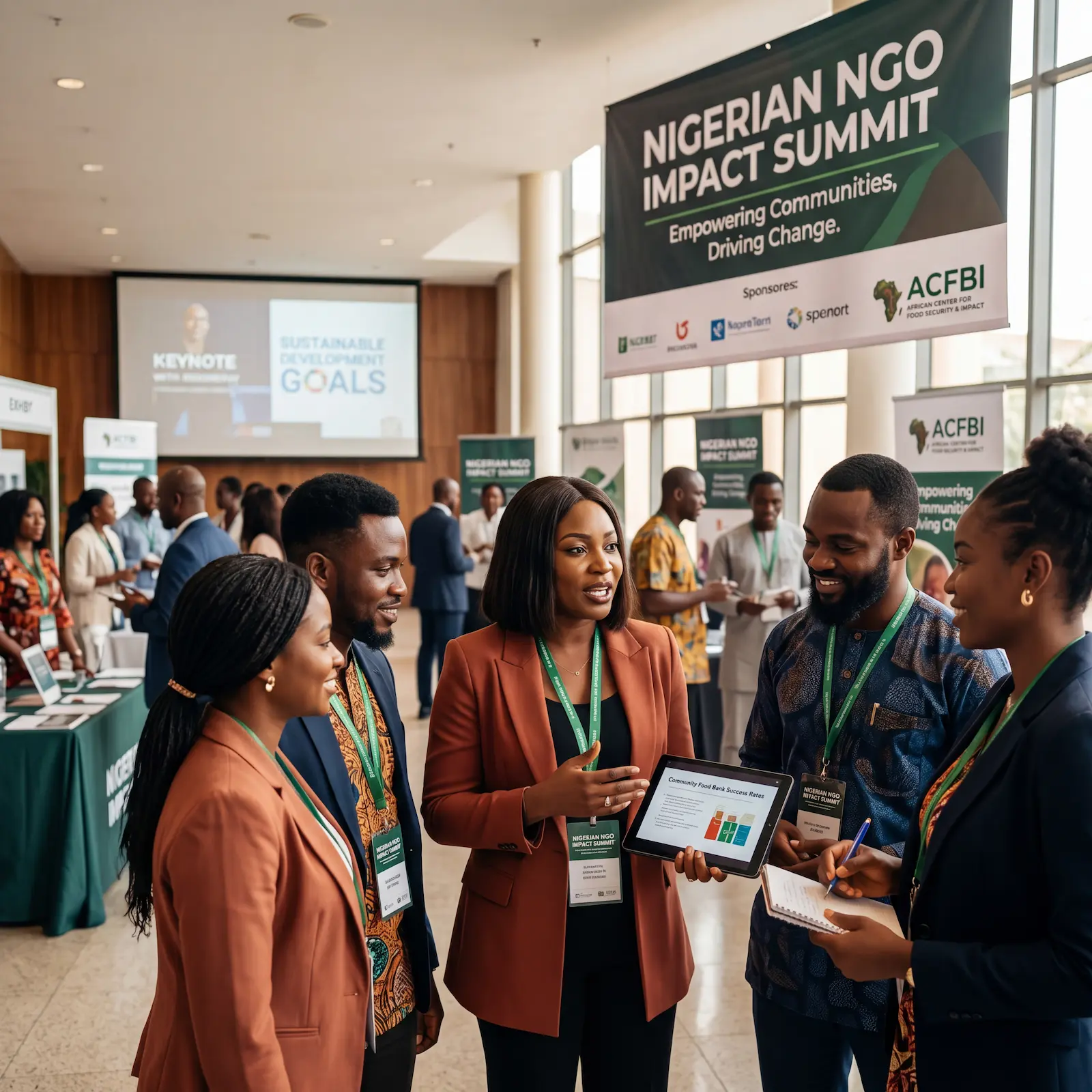 ACFBI team at the African NGO Impact Summit